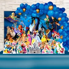 Kit Decoração Festa Infantil Mundo Disney 