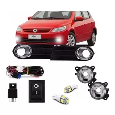 Kit Farol Milha Gol Voyage Saveiro G5 2009 2012 + Brinde 