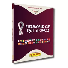 Kit 1 Álbum Capa Dura Copa Do Mundo 2022 + 50 Figurinhas