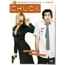 Dvd Chuck - 1ª Temporada Completa 4 Discos - Novo Lacrado