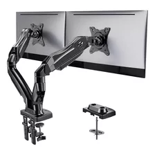 Soporte De Monitor Doble Con Resorte Ajustable, Hnds6 Max27 