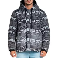 Jaqueta Quiksilver Puffer World Block Original