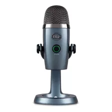 Micrófono Blue Yeti Nano Condensador Omnidireccional Color Shadow Grey