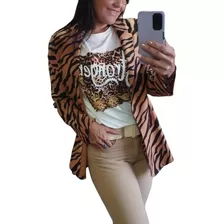 Blaizer Bengalina Mujer Print