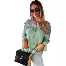 Blusa Blusinha Gipsy Ciganinha Cigana Variedade De Cores 748