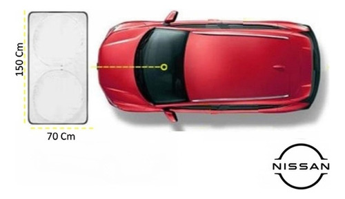 Cubresol Tapasol Parasol Con Ventosas Nissan Sentra 2016 Foto 6