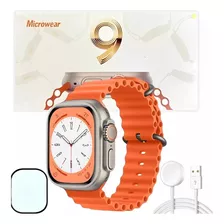 Smartwatch Ultra 9 Max Series 9 2023 Original + Kit Pelicula