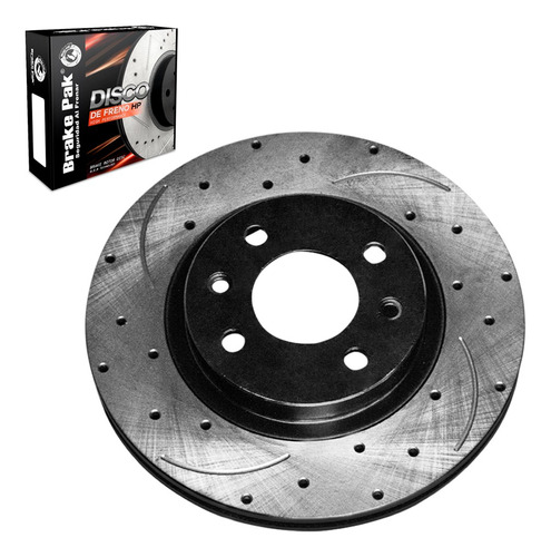 Discos De Freno Marca Brake Pak Para Renault Logan 1.4 Foto 2