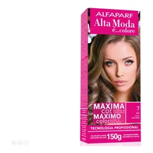  Kit Coloração Creme 7 Louro Mel Alfaparf Alta Moda É