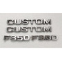 Emblemas Custom F-150 Originales Ford Camioneta Clasica Kit