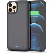 Pxwaxpy Funda De Batería Para iPhone 12 Pro Max 7800 Mah