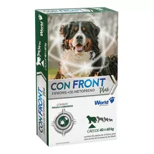 Con Front Plus 4,02ml Anti Pulgas E Carrapatos Cães 40/60 Kg