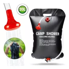 Ducha De Camping Solar 20lts De Colgar Regula Caudal