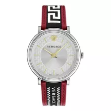 Relojes Versace Hombre Rojo 42 Mm Colección V-circle