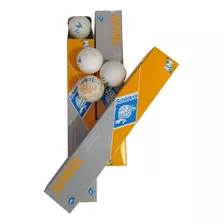 3 Setsx6 Pelotas De Pingpong Blancas Marca Juwel (germany)