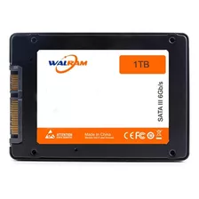 Hd Ssd Walram 1tb 560mb/s De Leitura 490mb/s De Escrita