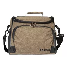 Takya Caribe 3 Melange Bolso Para Fotografía Tela Melange Color Marrón