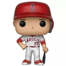 Funko Pop: Liga Nacional De Béisbol-mike Trout Figura Colecc