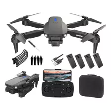 Mini Drone Profissional Com 2 Câmeras 4 Baterias
