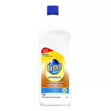 Cera Líquida Incolor Brilho Prático Para Pisos 750ml Bravo