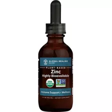Zinc 59ml Global Healing - mL a $5601