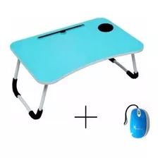 Mesa Portatil Para Laptop Con Porta Vaso + Mouse Usb