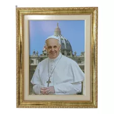 Quadro Religioso Papa Francisco - 50cm X 40cm