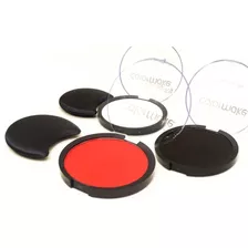 3 Pancakes Colormake ( Vermelho / Preto E Branco )