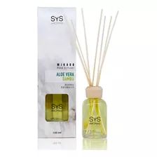 Estuche Ambientador Mikado Sys 100ml Aloe Vera-bambu