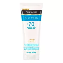 Neutrogena Sun Fresh Protetor Solar Fps70 - 200ml