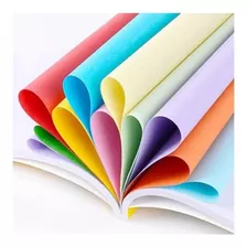 Papel Color Set 7 A4 Cores Vibrantes-pct 50 Fls Várias Cores