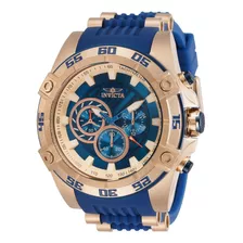 Reloj Invicta 30110 Oro Rosa, Azul Hombre