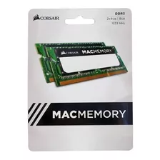 Memória Ram Mac Memory 8gb 2x4gb Corsair Cmsa8gx3m2a1333c9
