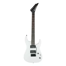 Guitarra Eléctrica Jackson Js Series Js12 Dinky De Álamo Snow White Brillante Con Diapasón De Amaranto