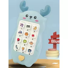 Teléfono Movil-juguete Educativo Con Sonidos Y Luces 