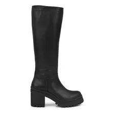 Bota Mujer Cuero Caña Alta Briganti Bucaneras Borcego Zapato