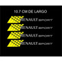 Calcomana Para Clio Renault Sport Franjas Laterales