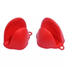 Kit 2 Luvas Pegador Proteção Silicone Térmica Panela Forno 