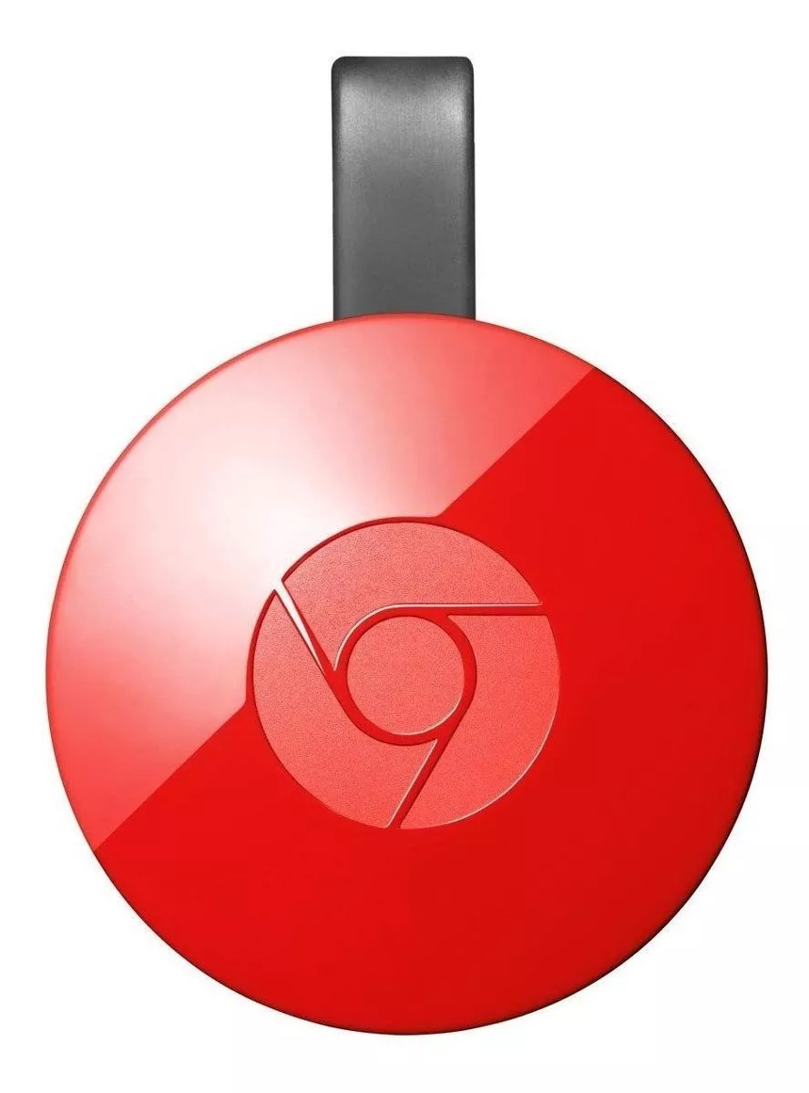 Google Chromecast 2.ª Generación Full Hd 256mb Rojo Con 512mb De Memoria Ram