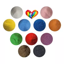 Areia Colorida Cores Da Bandeira Lgbtqia+ 11 Pcts X 100 Gr