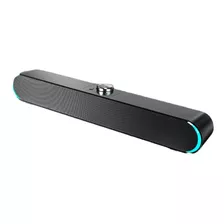 Bocina Bluetooth Portátil Barra De Sonido Luz Rgb Usb Tv Pc