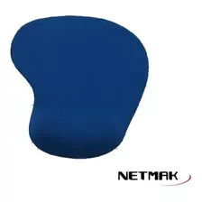 Mouse Pad Netmak Nm-pgel De Gel Azul