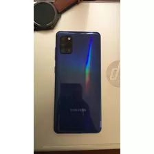 Celular Samsung A31 Seminuevo 128 Gb. Rom Y 4gb Ram C/azul.