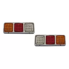 Stop Led Estaca Camioneta Chevrolet Toyota Mazda Kit Juego