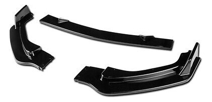 [3pcs] For 14-17 Infiniti Q50 Painted Black Front Bumpe Spd1 Foto 2