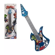 Guitarra Acústica Infantil De Brinquedo Vingadores Avengers