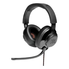 Headset Gamer Com Fio E Microfone Quantum 300 Preto Jbl Cor Da Luz N/a