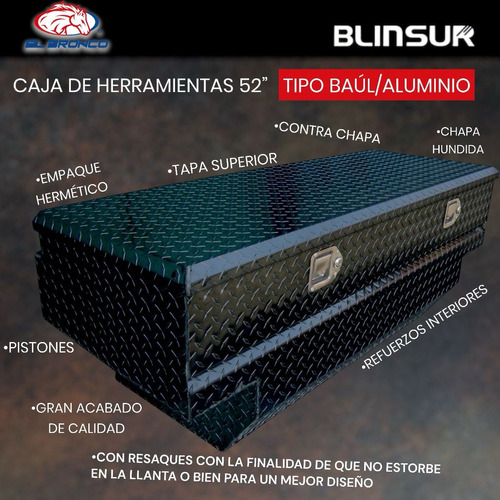 Caja De Herramientas Toyota Hilux 2018 - 2024 C/resaques Foto 3