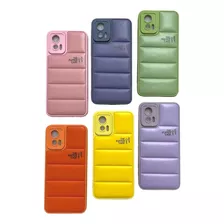 Funda Puffer Para Motorola Moto E20 G200 Edge 30 Neo