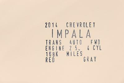 2014 - 2020 Chevrolet Impala Radio Antenna Red Paint Cod Yyz Foto 10